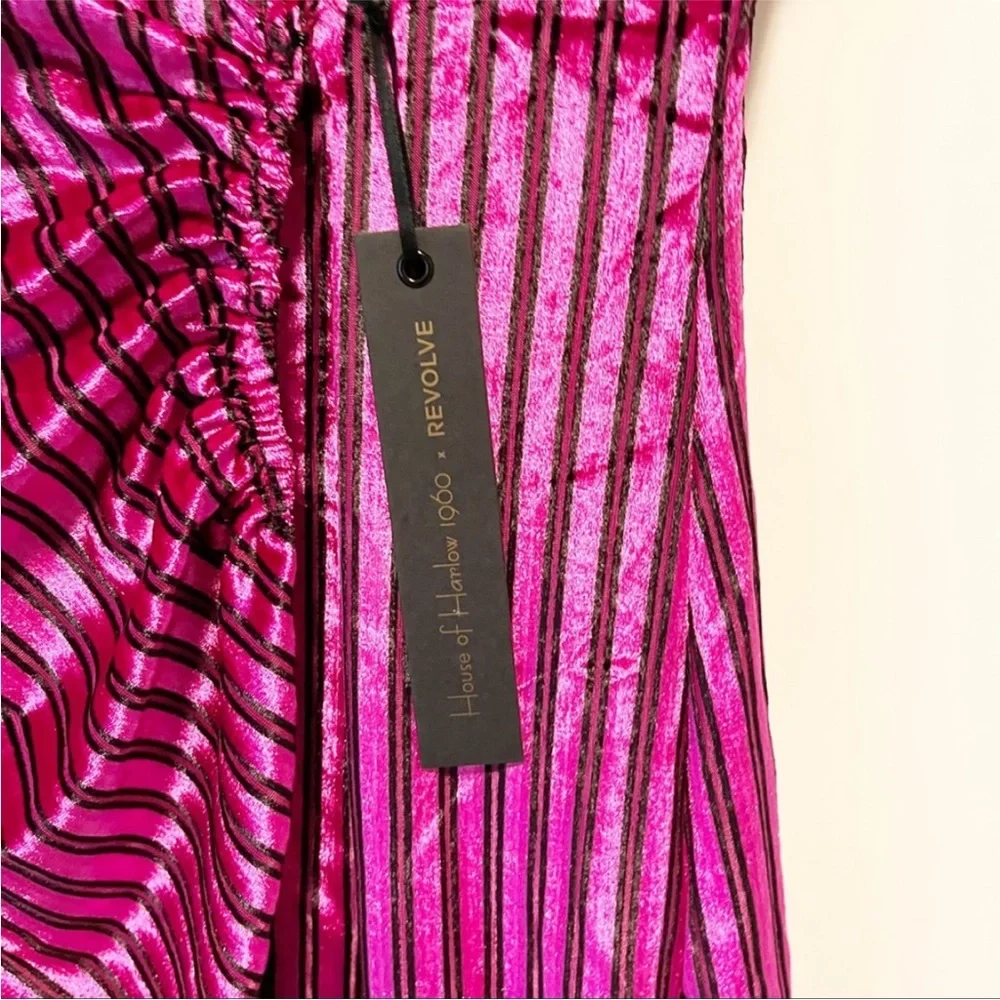 House of Harlow 1960 x REVOLVE Alvaro Dress in Deep Magenta - Picture 6 of 8